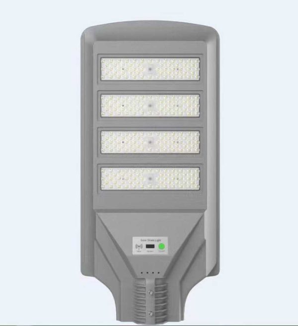 Integrated solar street light